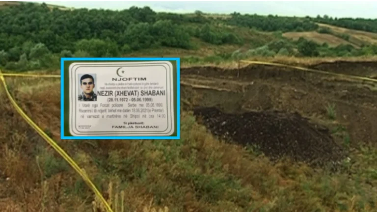 “Ia njoha rrobat me pulla”: Babai i Nezir Shabanit mes lotësh tregon momentin kur u gjetën eshtrat e të birit