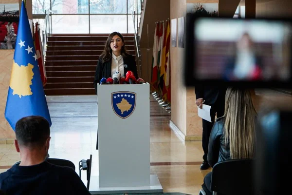 Ministrja Haxhiu raporton para deputetëve të Komisionit për Integrime Evropiane