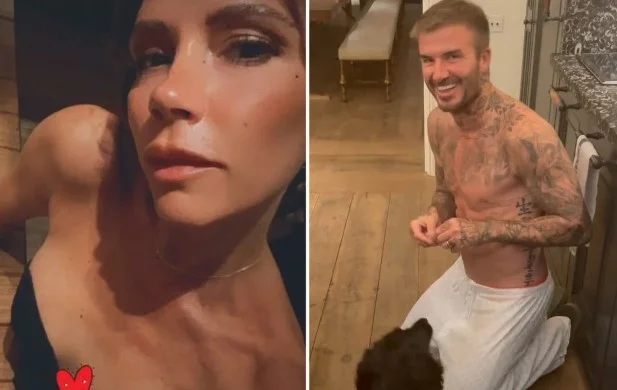 Victoria shkëlqen gjatë një mbrëmje romantike me David
