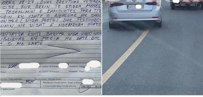 Gjobave për kundërvajtje në trafik nuk i shpëtojnë as zyrtarët policorë