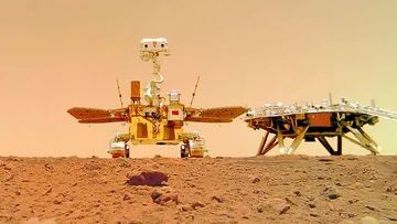 China envió el robot a Marte para tomar imágenes del planeta rojo, hace <x0 confianzaselphie
