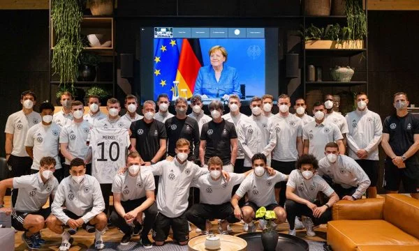 Merkel desidera il successo della Germania a “Euro 2020