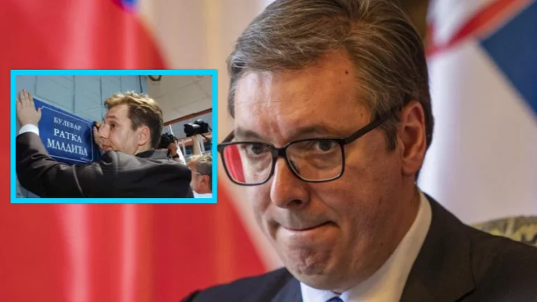 Profesori amerikan: Vucic emëroi rrugët me emrin e Mlladic, Serbia me këtë mentalitet nuk ka të ardhme