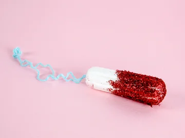 Is there any chance that a tampon will be trapped inside the body? What should be done in such a situation