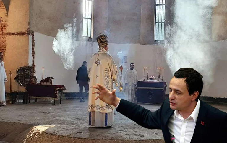 Zbythja e Albinit: Nushi pas liturgjisë tregon se si insistonte Kurti që të mbanin roje te Kisha