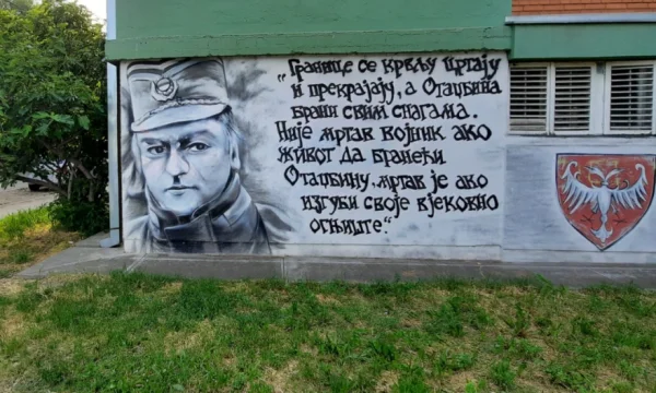U dënua përjetësisht për gjenocid, por Mlladiq në Serbi shihet si hero dhe figuron nëpër murale