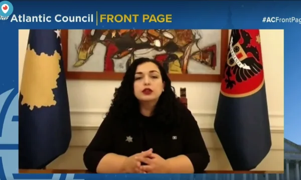 Osmani për Këshillin e Atlantikut: Kosova shkon në dialog për njohje, Serbia të vendos çka dëshiron