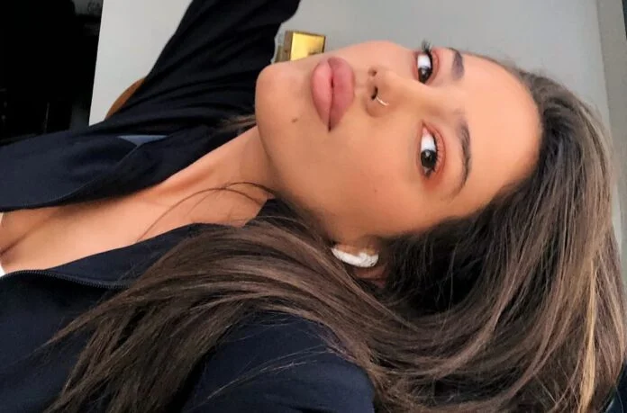La fille de Lutfi Haziri Lotona pose et brûle le réseau