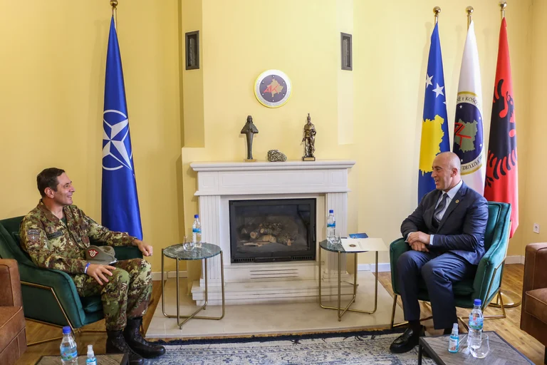 Haradinaj meets KFOR commander: Kosovo aspires to be part of NATO