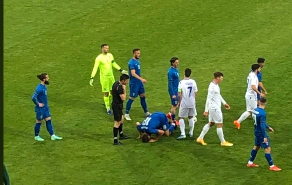 Muriqi ha salvato “dall'intervento brutale del giocatore di San Marino