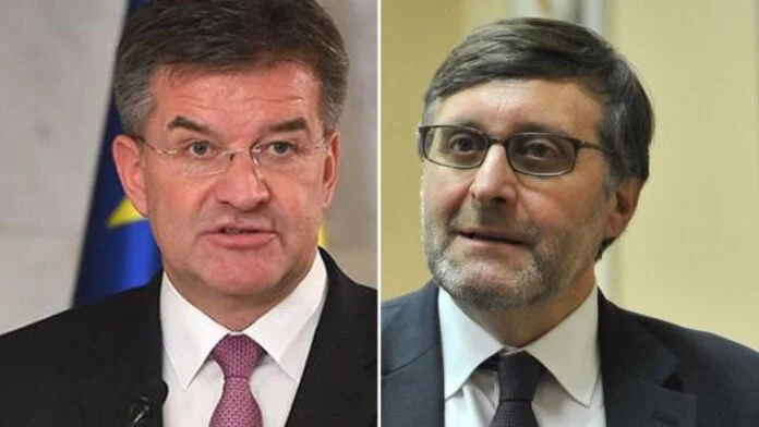 Lajcak's Palmer trifft gemeinsam mit Kurti die Präsidentschaft zusammen.