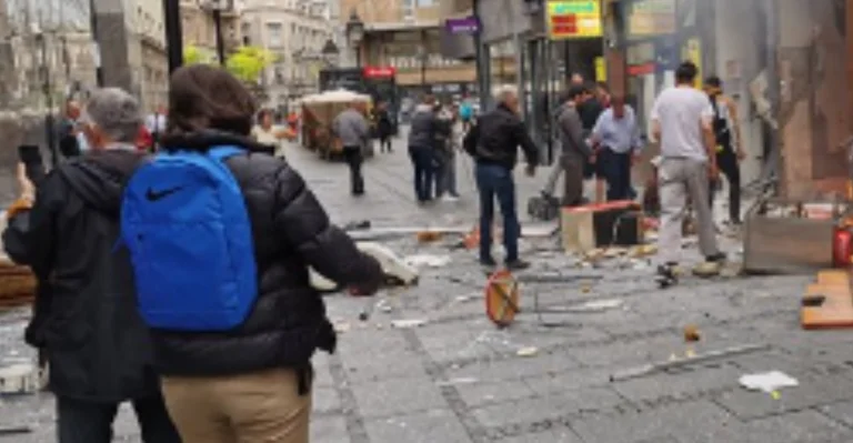 Blast in der Innenstadt von Belgrad, fünf verletzt