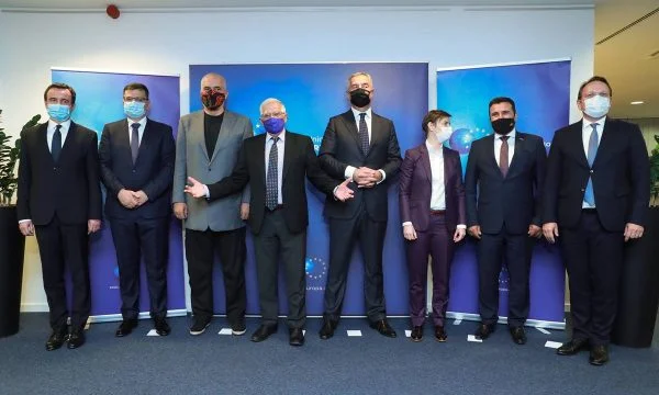 Die EU hat das Dokument vom Abendessen der Balkanführer geschrieben: Fullfeit