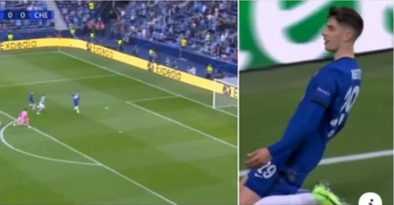 Kai Haversz's ball against Man City with the Titanic music will cause thrilling excitement