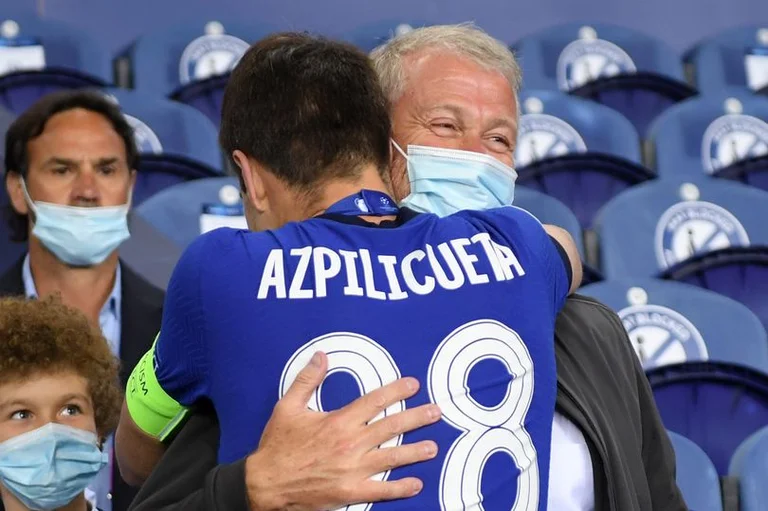 This is what Roman Abramovich told Cesar Azpilicueta after Chelsea's victory in the CL final