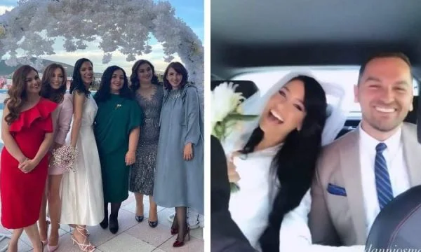 Partei in Vjosa Osmans Familie, Präsident marries Bruder