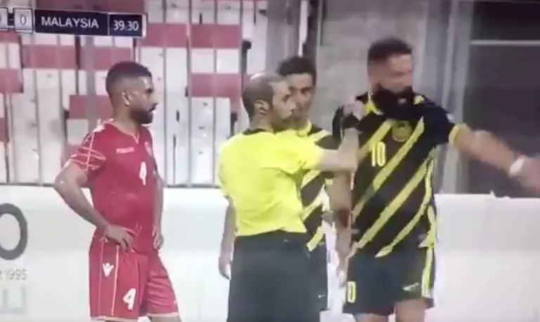 Liridon Krasniqi Debüton mit Malaysia National