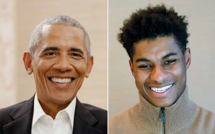Rasford serait avec Obama au zoo, discuter comment ils ont été élevés par une mère célibataire