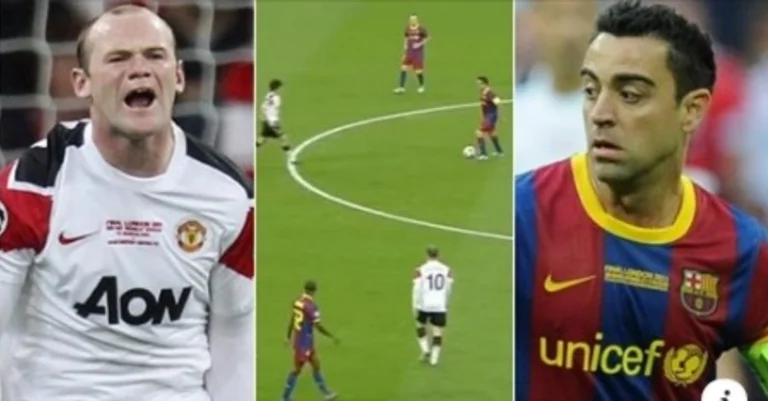Ça fait exactement dix ans que Rooney a supplié Xavin d'arrêter l'élan à la finale de CL.