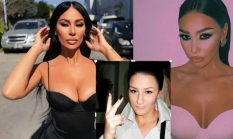 C'est à ça que ressemblait Flaka Crelan avant la chirurgie plastique.
