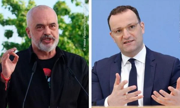 German media report Rama's clash with German Health Minister
