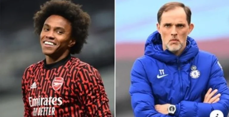 El perdedor de Arsenal Willian está buscando un regreso a Chelsea sólo un año después de que se fue.
