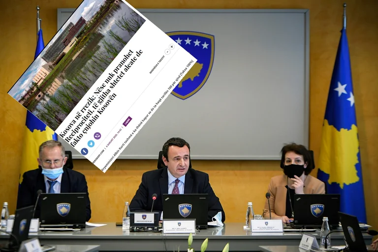 Come ha avvertito Periscop del pericolo Kosovo di fronte a “Reciprocity