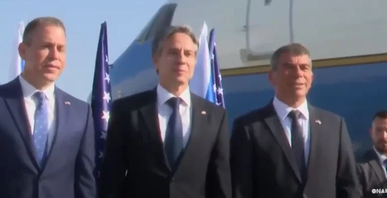 Il Segretario Blinken arriva in Israele