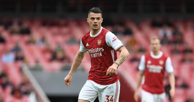 Ho Arsenal su tutta la mia spalla, Jaka nella formazione della Premier League.