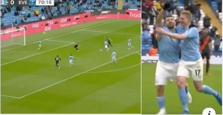 Sergio Aguero is greeted as a fairy tale by Premier League, in the last appearance of Man City