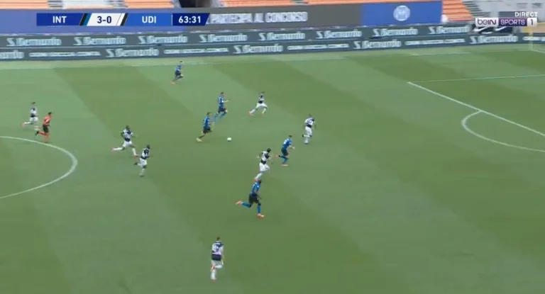 Ivan Perisics Ziel gegen Udysse ist, was wir alle in einem Fußballspiel sehen wollen.