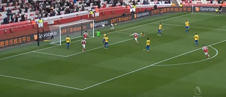 Jaka Arsenal marca un objetivo muy importante en la reunión contra Brighton