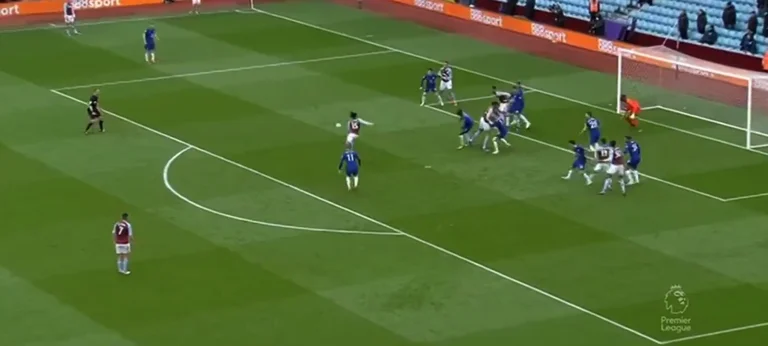 Chelsea en difficulté, Aston Villa prend la tête du match vital à quatre balles.