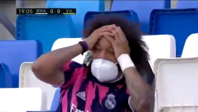 Consider the reaction of Marcelo and Ramos when they realize that Waldad has gone to the upper hand against Atl Madrid