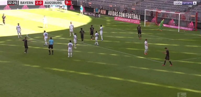 Bayern Münchenu ist heimickly homesick Augsburg, Kimmitch marks mad goal