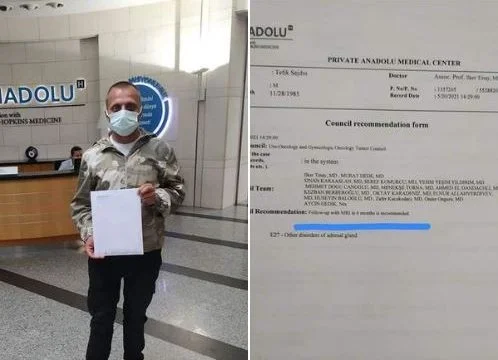 Tefiq Sejdiu dà buone notizie: Medici in Turchia mi ha detto che non ho cancro