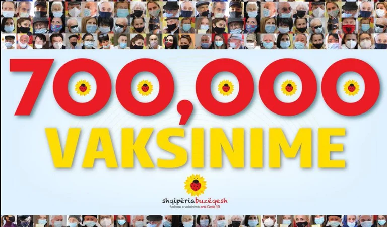 Edi Rama berichtet 700 Tausend geimpft in Albanien