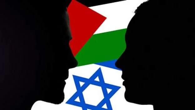 Two young men, one from Israel and the other from Palestine, talk to each other: My image changed for the Jewish people