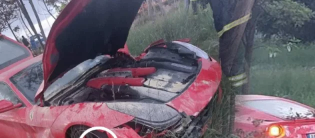 Ferrari identificata a Pristina di circa 250 mila euro