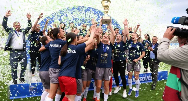KFF Mitrovica gana la Copa de Kosovo para mujeres
