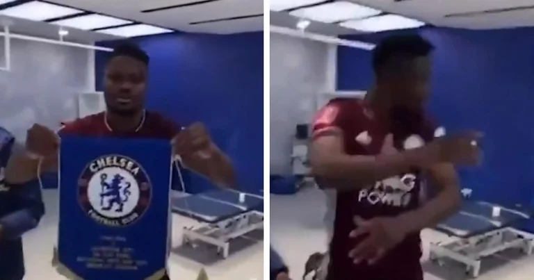 Leicester apologises to Chelsea after the player's absolutely brutal act in strip after the FA Cup triumph