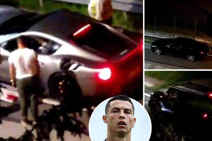 Cristiano fut pris en charge pour transporter ses voitures luxueuses de chez lui à Turin, avant le départ controversé de Juvenous.