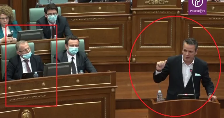 Gashi ovic Kurti: Votre adjoint Besnik Bislim fait un bruit et nous insulte, demandant ce qu'ils pensent de lui dans l'ouest