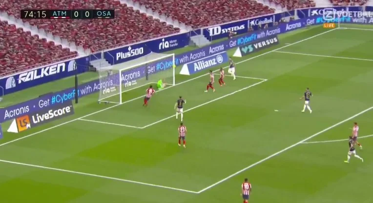 Ossauna può aver donato il titolo Real Madrid, segna e passa contro Atl Madrid