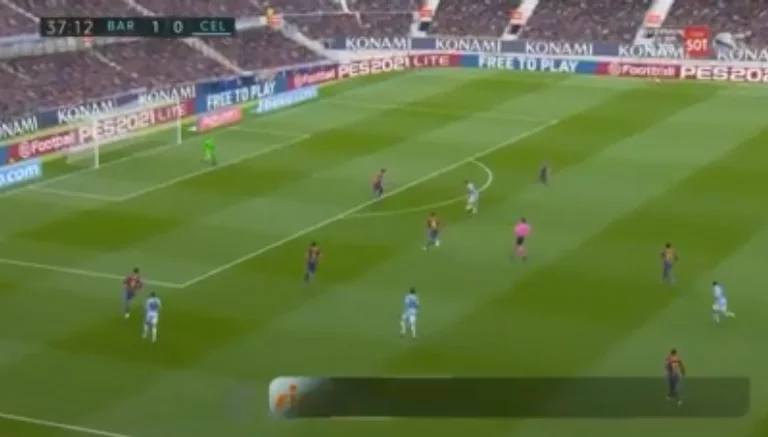Minas Ziel gegen Barcelona war so clever, dass der Torwart nie einmal versucht, ihn zu schützen.