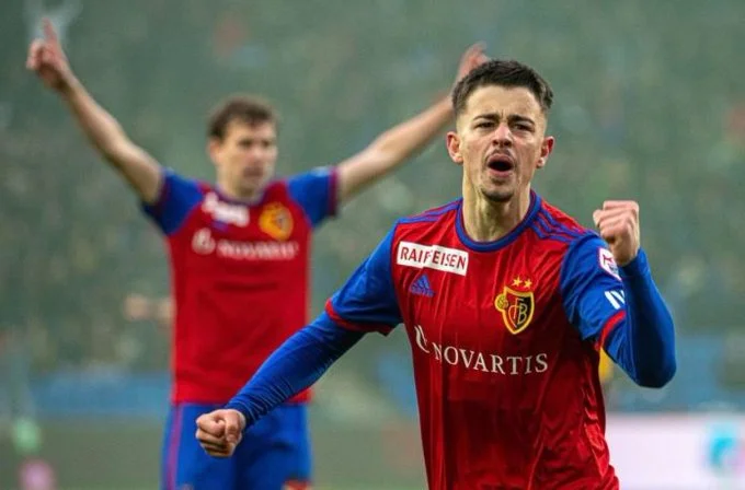 Edon Zegrov, brillant, marque pour Bâle