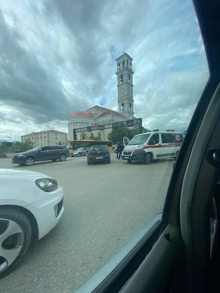 Accident de la cathédrale à Pristina
