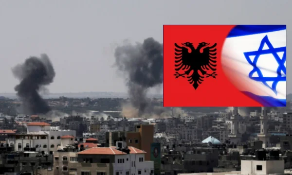 Hamas Raketen fallen zu nah an der albanischen Botschaft in Israel
