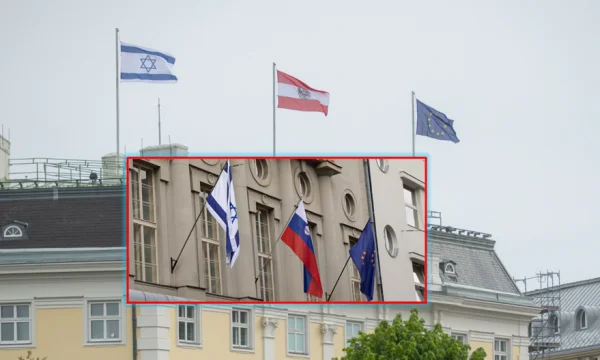 Austria, Slovenia posto bandiera israeliana su edifici ufficiali