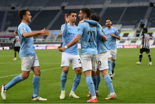 Manchester City gewinnt 7 Tore gegen Newcastle